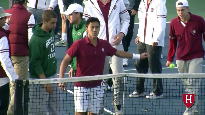 Highlights: No. 23 Harvard Men's Tennis Clinches Ivy League Title