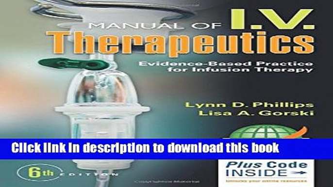 [PDF] Manual of I.V. Therapeutics: Evidence-Based Practice for Infusion Therapy Popular Online