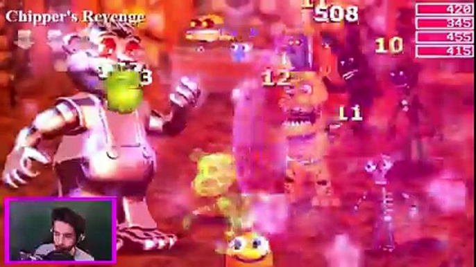 FNAF World CHIPPER ENDING SECRET  Chipper's Revenge Boss  FNAF World Ending Gameplay                            - FNAF Sister Location five nights at freddy's animation)