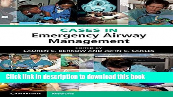 [PDF] Cases in Emergency Airway Management Popular Online