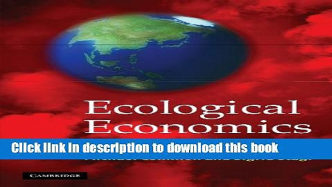 Read Books Ecological Economics: An Introduction E-Book Free