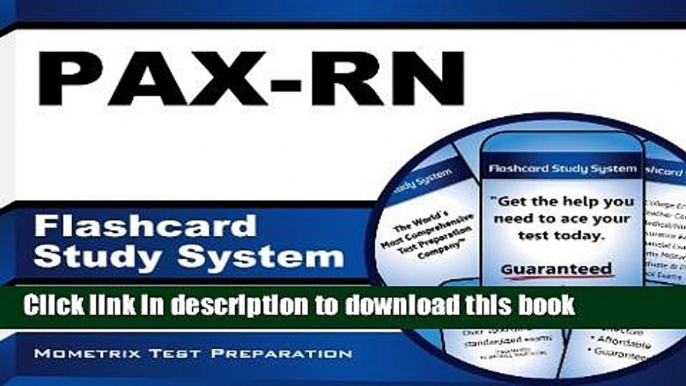 Read PAX-RN Flashcard Study System: Nursing Test Practice Questions   Review for the NLN