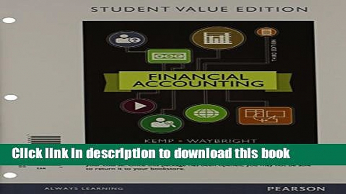 Read Books Financial Accounting, Student Value Edition Plus NEW MyAccountingLab with Pearson eText