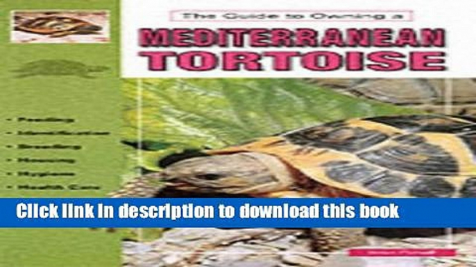 [PDF]  Mediterranean Tortoises  [Download] Online