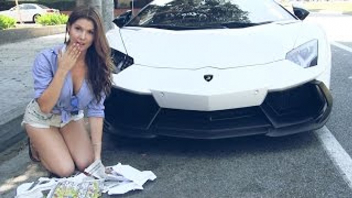 Hot Girl Distraction Prank Feat. Amanda Cerny! - JoshPalerLin