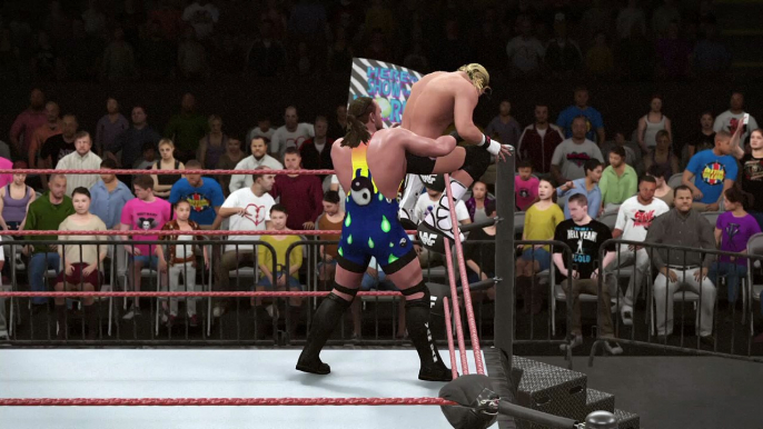 WWE 2K16 RVD rob van dam v dolph ziggler