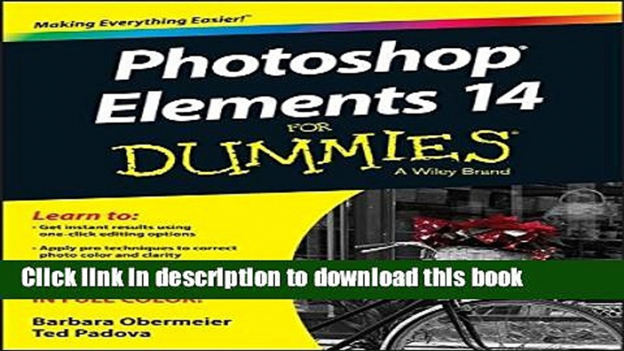 Read Books Photoshop Elements 14 For Dummies ebook textbooks