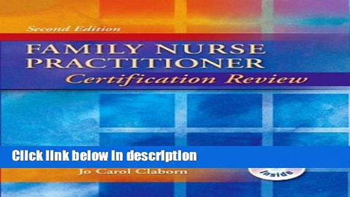 Ebook Family Nurse Practitioner Certification Review, 2e Full Online