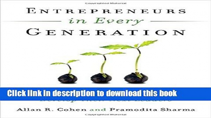 Ebook Entrepreneurs in Every Generation: How Successful Family Businesses Develop Their Next