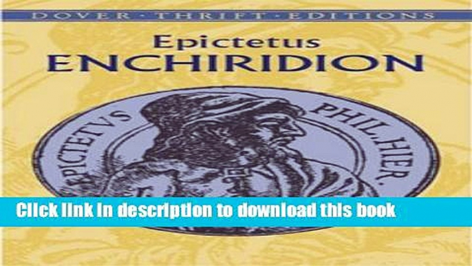 Ebook Enchiridion (Dover Thrift Editions) Full Online