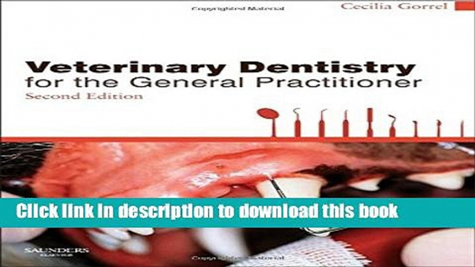 PDF  Veterinary Dentistry for the General Practitioner  Online