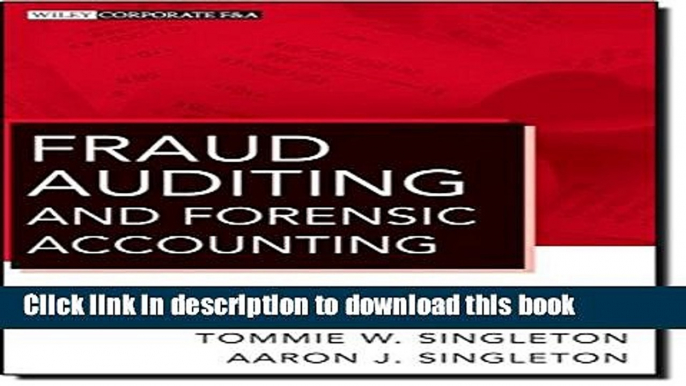 Books Fraud Auditing and Forensic Accounting Full Online