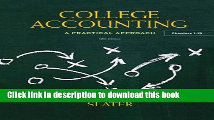 Ebook College Accounting: A Practical Approach Free Online