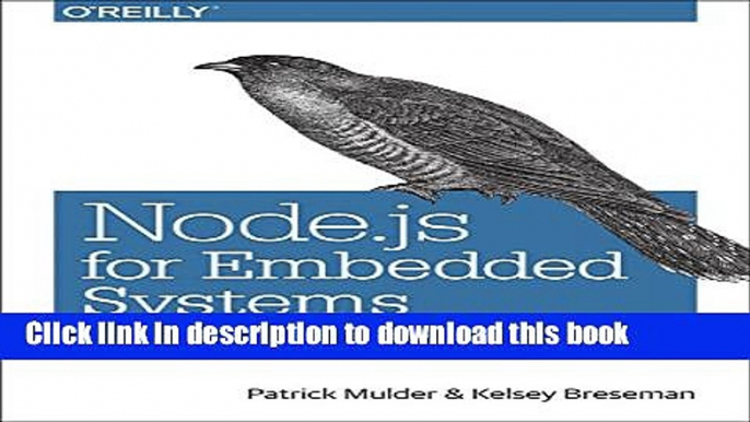 Download Node.js for Embedded Systems: Building Web Interfaces for Connected Devices Ebook Online