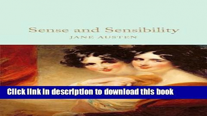 Read Books Sense and Sensibility (Macmillian Collector s Library) ebook textbooks