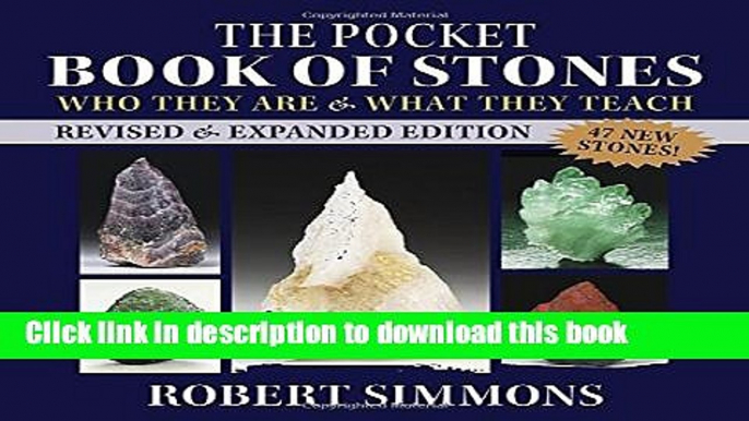 Download Book The Pocket Book of Stones, Revised Edition: Who They Are and What They Teach E-Book