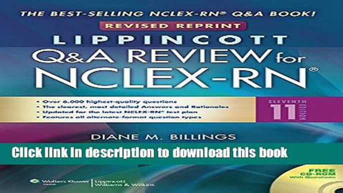 Download Billings Q A Review 11e Revised Reprint + NCLEX 10,000 (12 month access) Package PDF Online