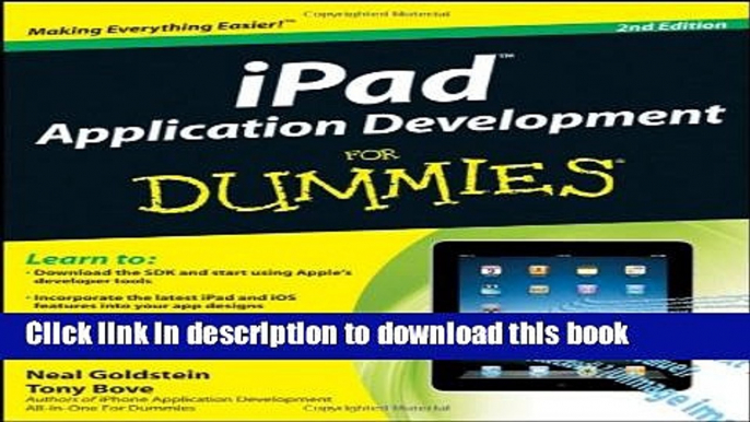 Read iPad Application Development For Dummies Ebook Online