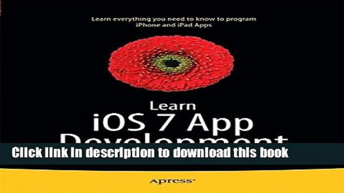 Read Learn iOS 7 App Development Ebook Free