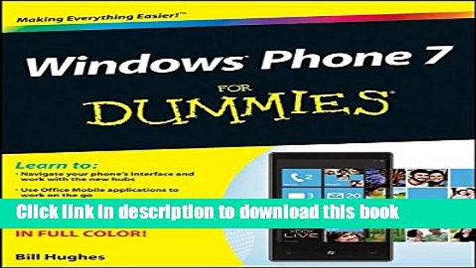 Download Windows Phone 7 For Dummies PDF Online