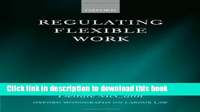 [PDF]  Regulating Flexible Work  [Read] Online