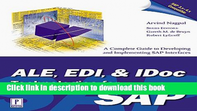 Read Books ALE, EDI   IDoc Technologies for SAP ebook textbooks