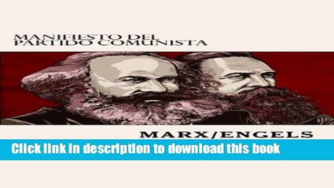 Download Manifiesto del Partido Comunista (Spanish Edition) PDF Free