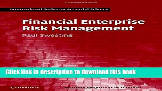 Read Financial Enterprise Risk Management  Ebook Free