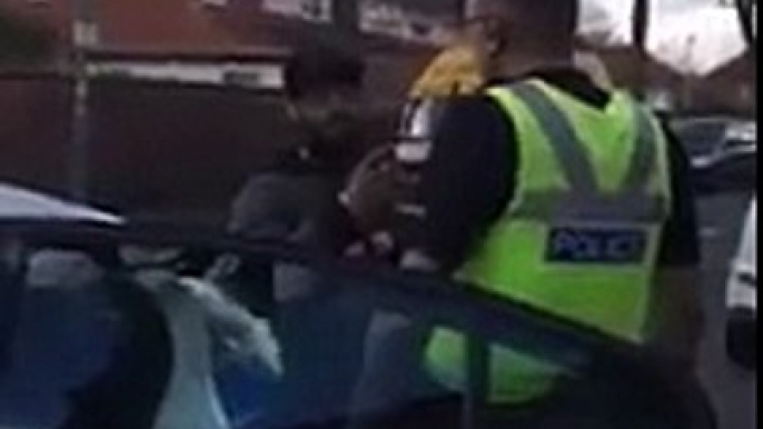 Police getting bullied in alum rock Birmingham West Midlands b8