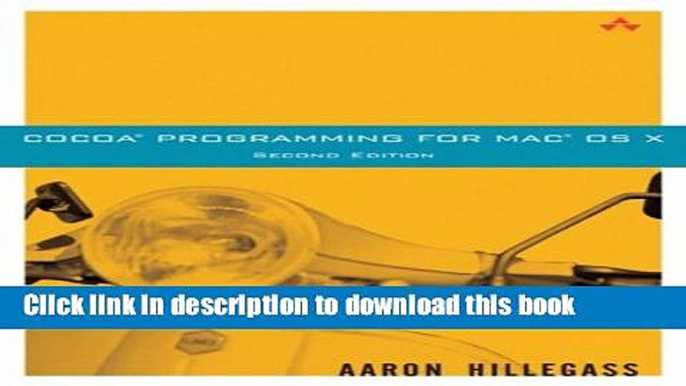 Read Cocoa Programming for Mac OS X (2nd Edition) PDF Free