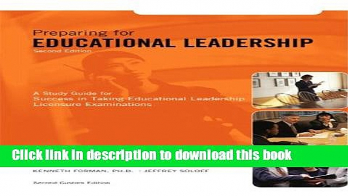 Read Preparing for Educational Leadership (2nd Edition)  PDF Online