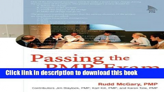 Read Passing the PMP Exam: How to Take It and Pass It: How to Take It and Pass It PDF Free