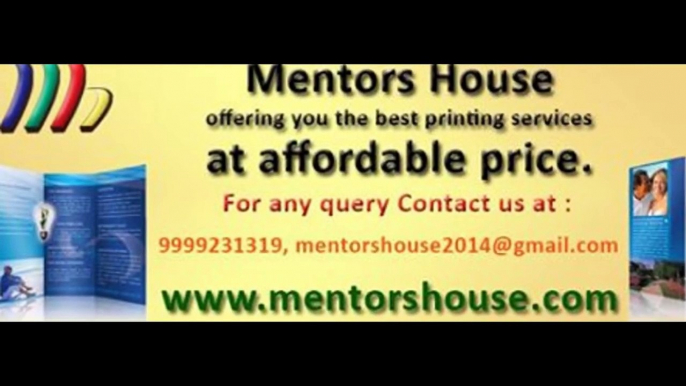 Offset Printing Company In Delhi, Brochure Printing Delhi, Catalog Printing In Delhi- MentorsHouse