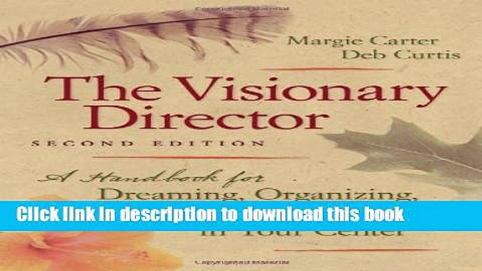 Ebook Visionary Director, The Free Online