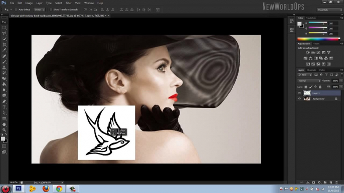 Adobe Photoshop CS6 - Tattoo Tutorial  [ Digital Tattoos ]