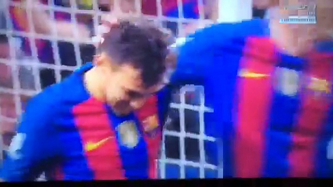 Sensational Assist from LEO MESSI , Barcelona 1-0 Leicester City