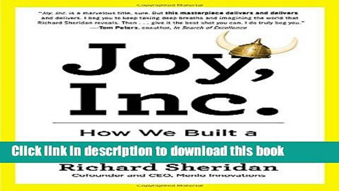 Books Joy, Inc.: How We Built a Workplace People Love Free Online