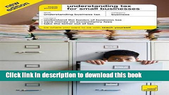 PDF  Teach Yourself Understanding Tax for Small Businesses (Teach Yourself Computing)  Free Books