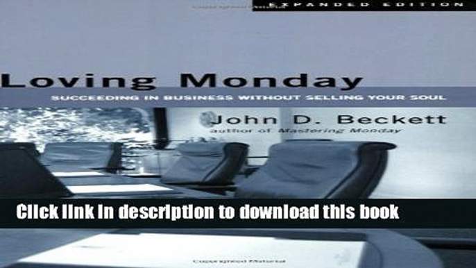 Books Loving Monday: Succeeding In Business Without Selling Your Soul Free Online KOMP