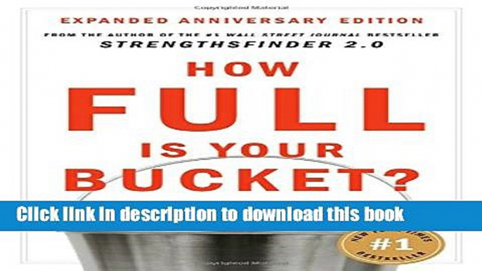 Ebook How Full Is Your Bucket? Free Online