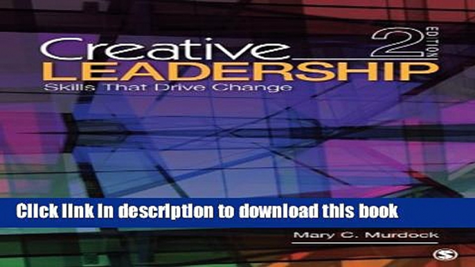 Ebook Creative Leadership: Skills That Drive Change Free Online