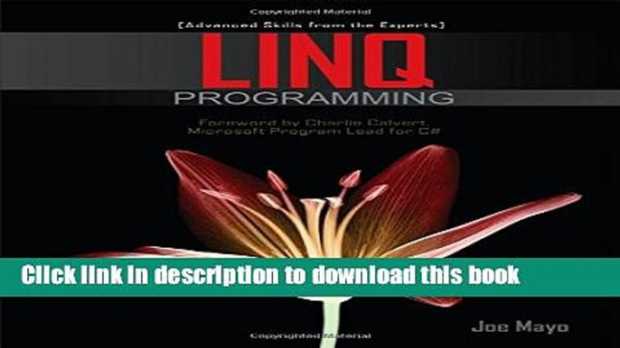 Books LINQ Programming Full Download