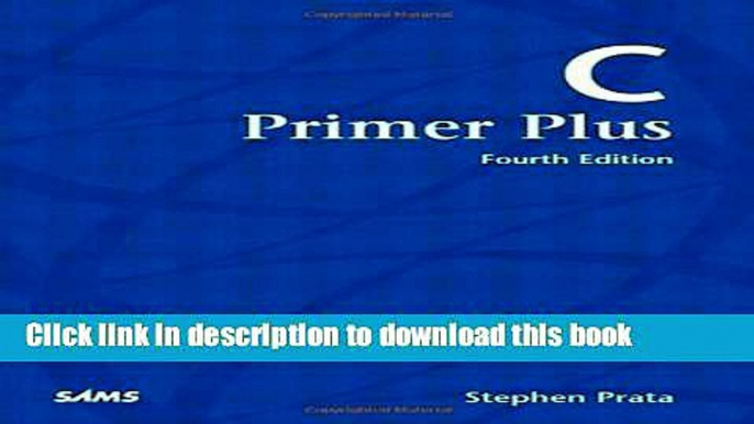 Books C Primer Plus (4th Edition) Full Download