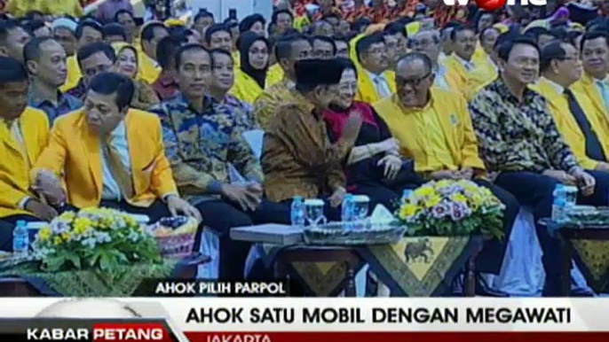 Ahok Sampaikan Niatnya ke Megawati Maju Lewat Parpol