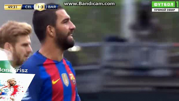 Arda Turan Fantastic Shot - Celtic vs Barcelona - International Champions Cup - 30/07/2016