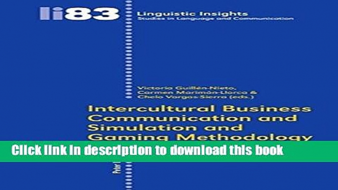 Books Intercultural Business Communication and Simulation and Gaming Methodology (Linguistic