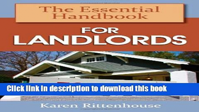 Ebook The Essential Handbook for Landlords Full Download