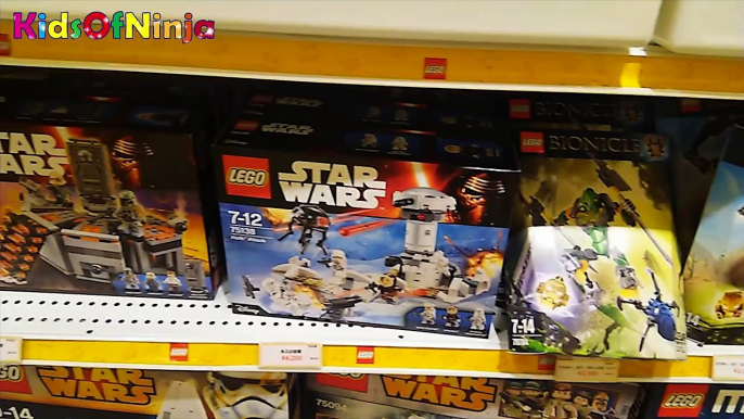 Disney Star Wars LEGO & Kids making Mini Figures Toys in Lego Store Japan