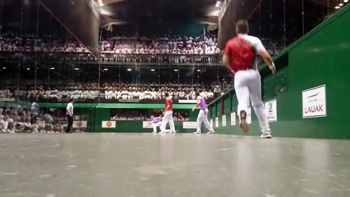 Fêtes de Bayonne 2016 : la finale du Masters des Fêtes de pelote basque