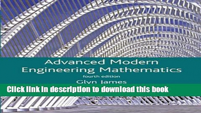 Books Advanced Modern Engineering Mathematics (4th Edition) Free Download